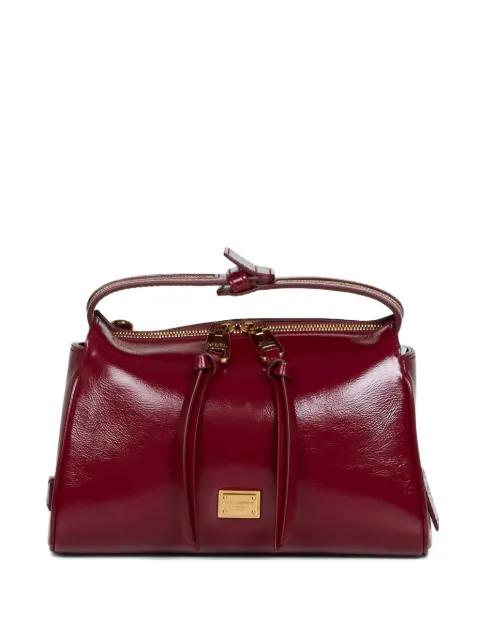 mini Vittoria leather tote bag by DOLCE&GABBANA