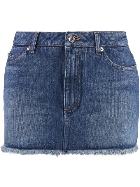 mini denim skirt by DOLCE&GABBANA