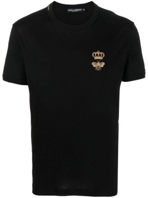 motif-detail T-shirt by DOLCE&GABBANA