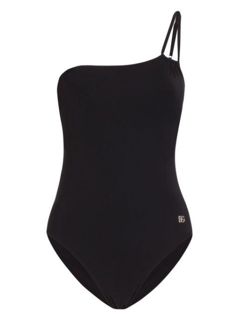 one-shoulder swimsuit by DOLCE&GABBANA