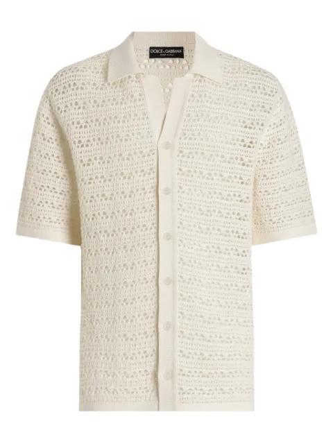 open-knit shirt by DOLCE&GABBANA