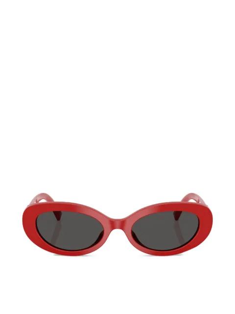 oval-frame sunglasses by DOLCE&GABBANA