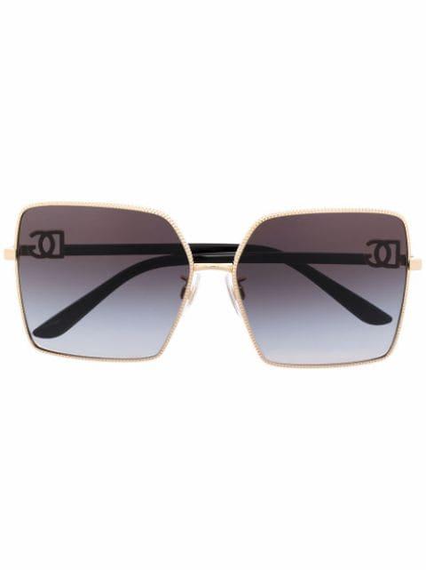 oversized gradient sunglasses by DOLCE&GABBANA