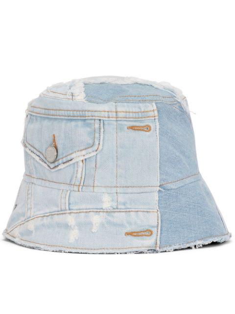 patchwork-denim bucket hat by DOLCE&GABBANA
