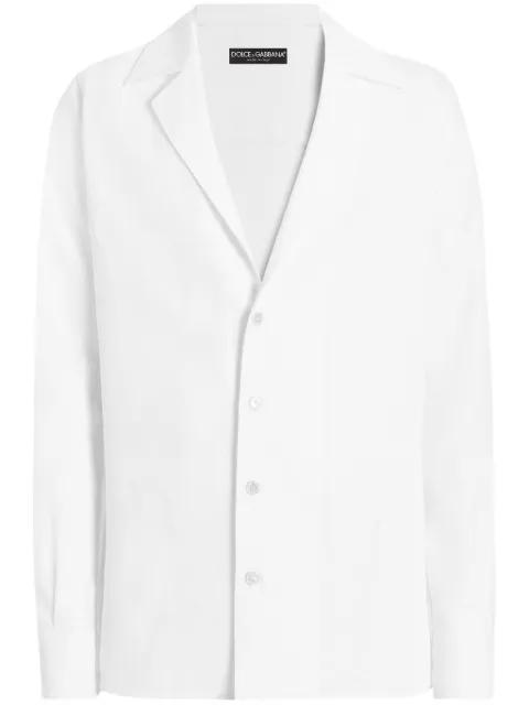 peak-lapel collar shirt by DOLCE&GABBANA