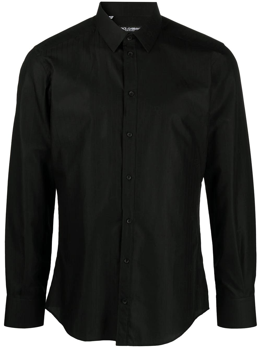 pinstripe long-sleeve cotton shirt by DOLCE&GABBANA