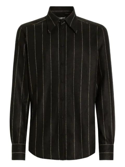 pinstripe long-sleeved shirt by DOLCE&GABBANA