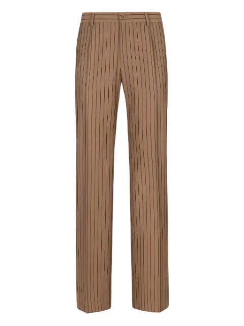 pinstripe trousers by DOLCE&GABBANA