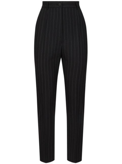 pinstriped trousers by DOLCE&GABBANA