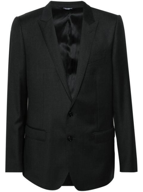 pinstriped virgin-wool blazer by DOLCE&GABBANA