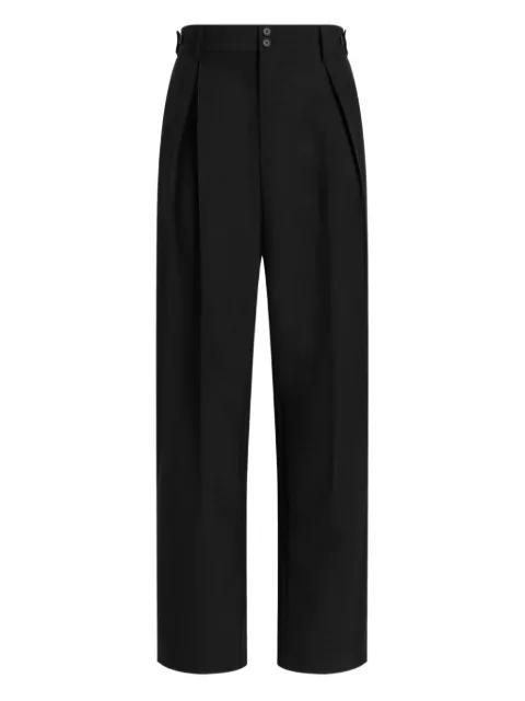 pleat-detail trousers by DOLCE&GABBANA