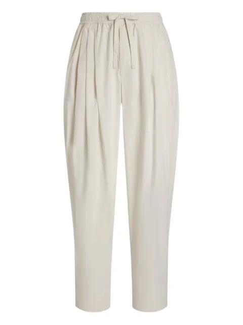 pleated drawstring trousers by DOLCE&GABBANA