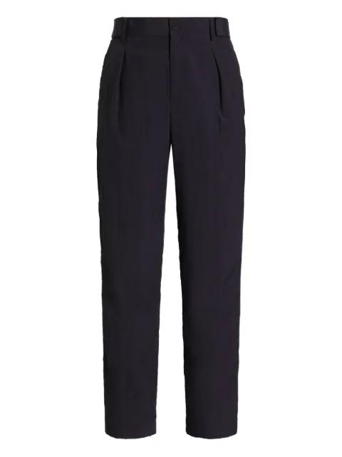 pleated straight-leg trousers by DOLCE&GABBANA