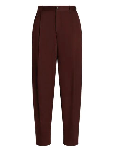 pleated trousers by DOLCE&GABBANA