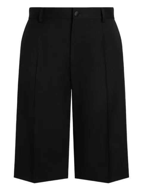 pleated wide-leg shorts by DOLCE&GABBANA