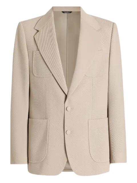 pocket single-breasted blazer by DOLCE&GABBANA