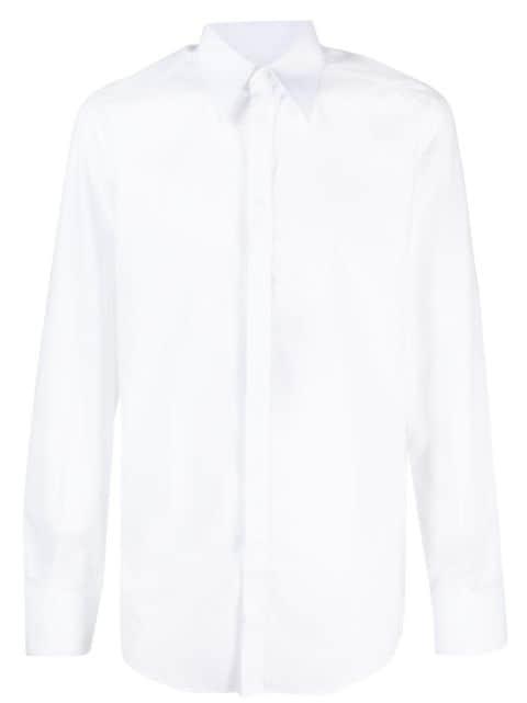 pointed-collar cotton shirt by DOLCE&GABBANA