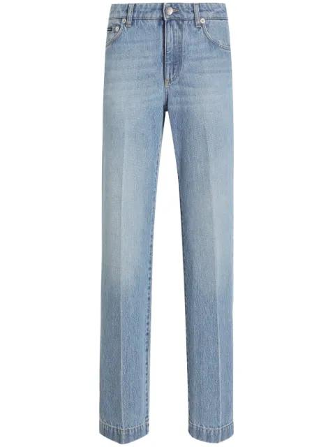 pressed-crease jeans by DOLCE&GABBANA