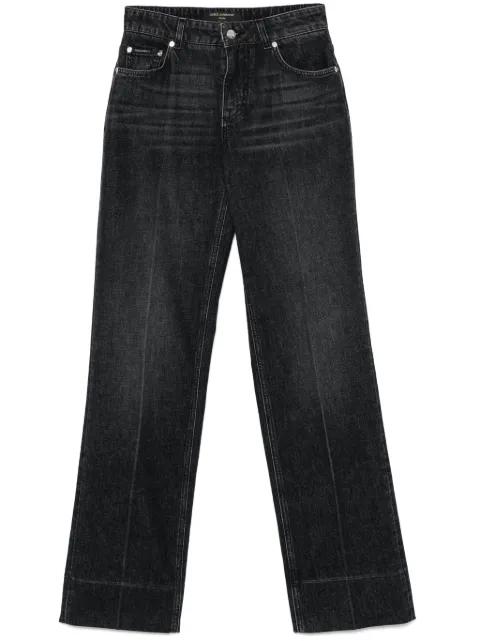 pressed-crease straight-leg jeans by DOLCE&GABBANA