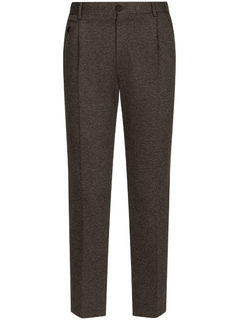 pressed-crease tailored trousers by DOLCE&GABBANA
