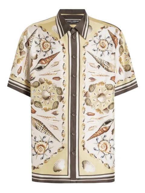 printed Hawaii shirt by DOLCE&GABBANA
