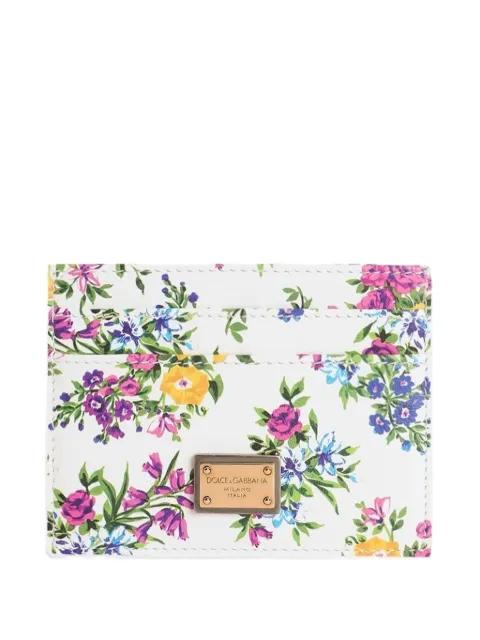 printed calfskin card holder by DOLCE&GABBANA