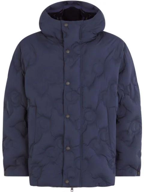 quilted DG logo coat by DOLCE&GABBANA