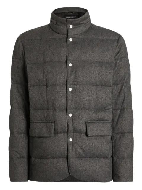 quilted down jacket by DOLCE&GABBANA