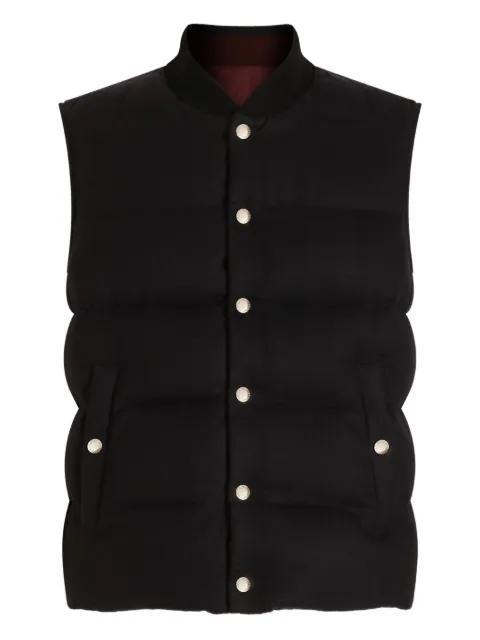 quilted padded gilet by DOLCE&GABBANA