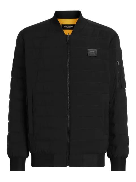 quilted zip-up jacket by DOLCE&GABBANA