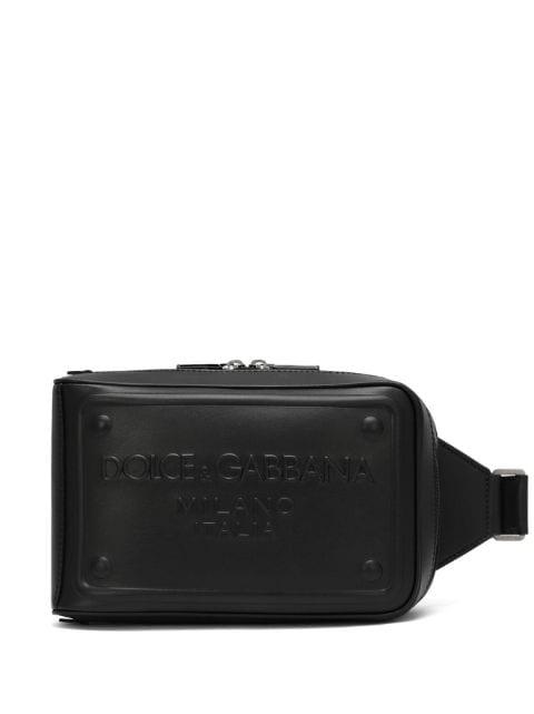 raised-logo belt bag by DOLCE&GABBANA