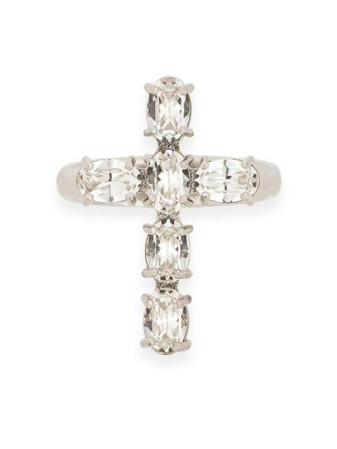 rhinestone-embellished ring by DOLCE&GABBANA