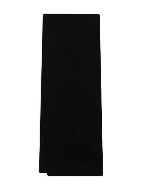 ribbed knitted scarf by DOLCE&GABBANA