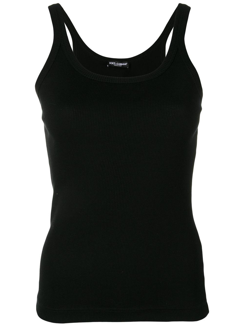 ribbed tank top by DOLCE&GABBANA