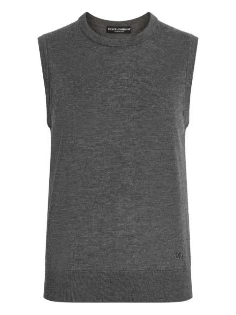 ribbed vest by DOLCE&GABBANA