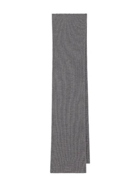 ribbed wool scarf by DOLCE&GABBANA