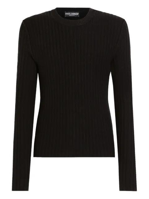 ribbed wool sweater by DOLCE&GABBANA