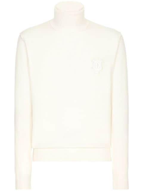 roll neck wool jumper by DOLCE&GABBANA