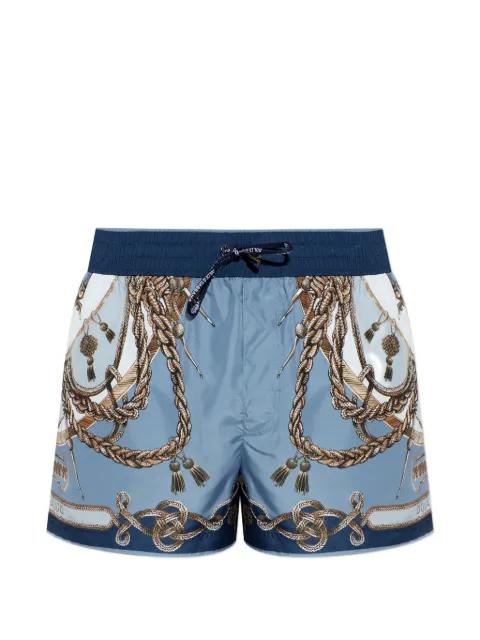 rope print swim shorts by DOLCE&GABBANA