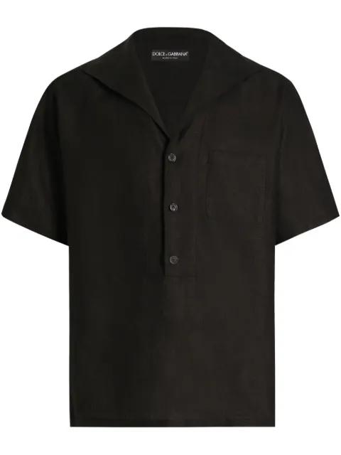 sailor-collar shirt by DOLCE&GABBANA