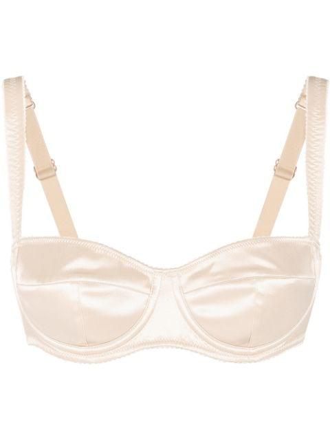 satin balconette bra by DOLCE&GABBANA