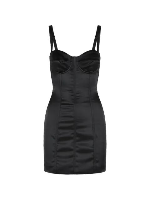 satin corset minidress by DOLCE&GABBANA
