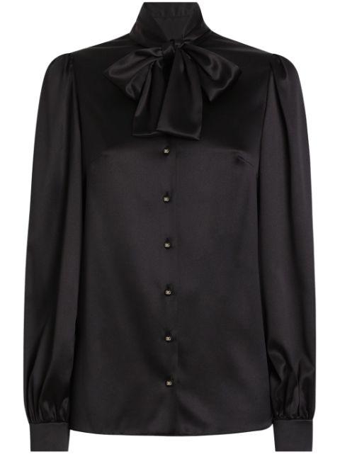 satin shirt by DOLCE&GABBANA