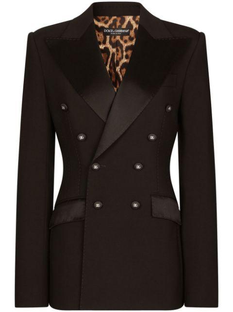 satin tuxedo jacket by DOLCE&GABBANA