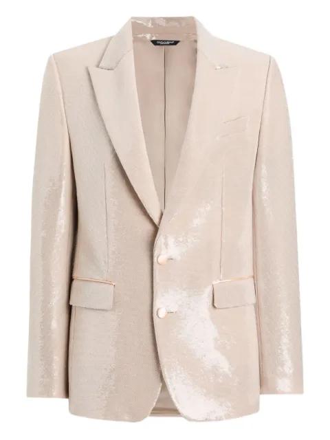 sequin-embellished blazer by DOLCE&GABBANA