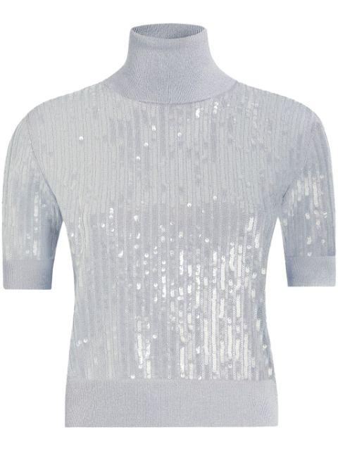 sequin-embellished top by DOLCE&GABBANA