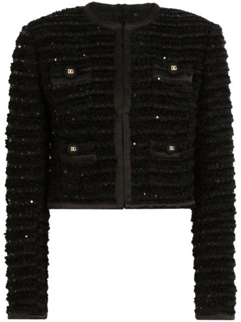 sequinned jacket by DOLCE&GABBANA