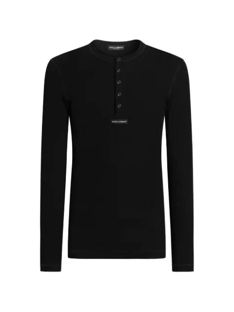 serafino jersey t-shirt with logo by DOLCE&GABBANA