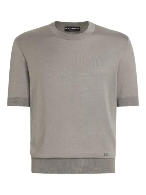 short-sleeve crew-neck T-shirt by DOLCE&GABBANA