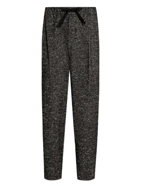 side-pockets drawstring trousers by DOLCE&GABBANA